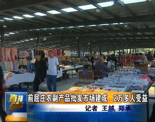 唐山这个农副产品批发市场正式投入使用 2万多人受益